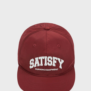 Satisfy - FliteSilk 5 Panel Pinch Cap in Burgundy