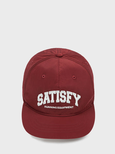 Satisfy - FliteSilk 5 Panel Pinch Cap in Burgundy
