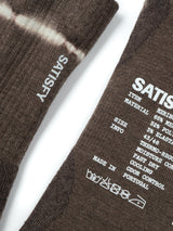 Satisfy - Merino Nylon Tube Socks in Tie-Dye Falcon