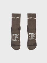Satisfy - Merino Nylon Tube Socks in Tie-Dye Falcon