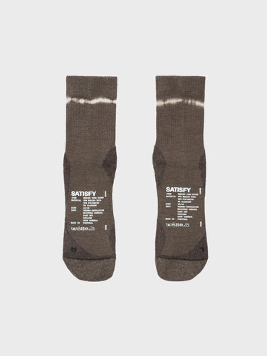 Satisfy - Merino Nylon Tube Socks in Tie-Dye Falcon