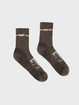 Satisfy - Merino Nylon Tube Socks in Tie-Dye Falcon