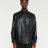 4SDesigns - Quilted Shirt Jacket in Black