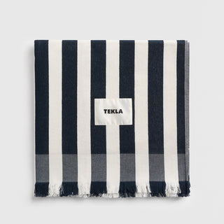 Tekla - Beach Towel in Cala Stripes