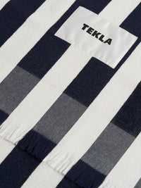 Tekla - Beach Towel in Cala Stripes