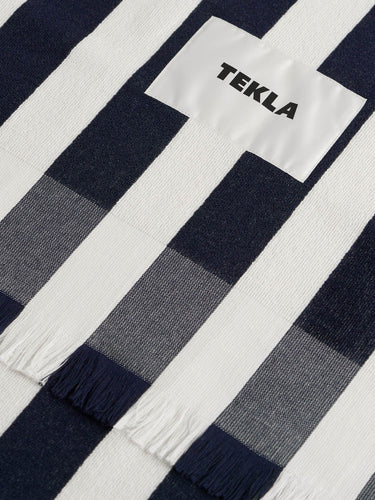 Tekla - Beach Towel in Cala Stripes