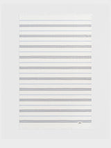 Tekla - Beach Cotton Sheet in Villa Stripes
