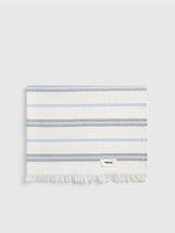 Tekla - Beach Cotton Sheet in Villa Stripes