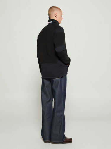 66 North - Tindur Technical Shearling Jacket in Black