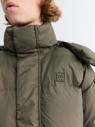 66 North - Dyngja Down Jacket in Tarmac - Exclusive Colourway