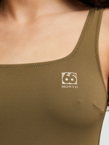 66 North - Reykjadalur Swimsuit in Light Wren