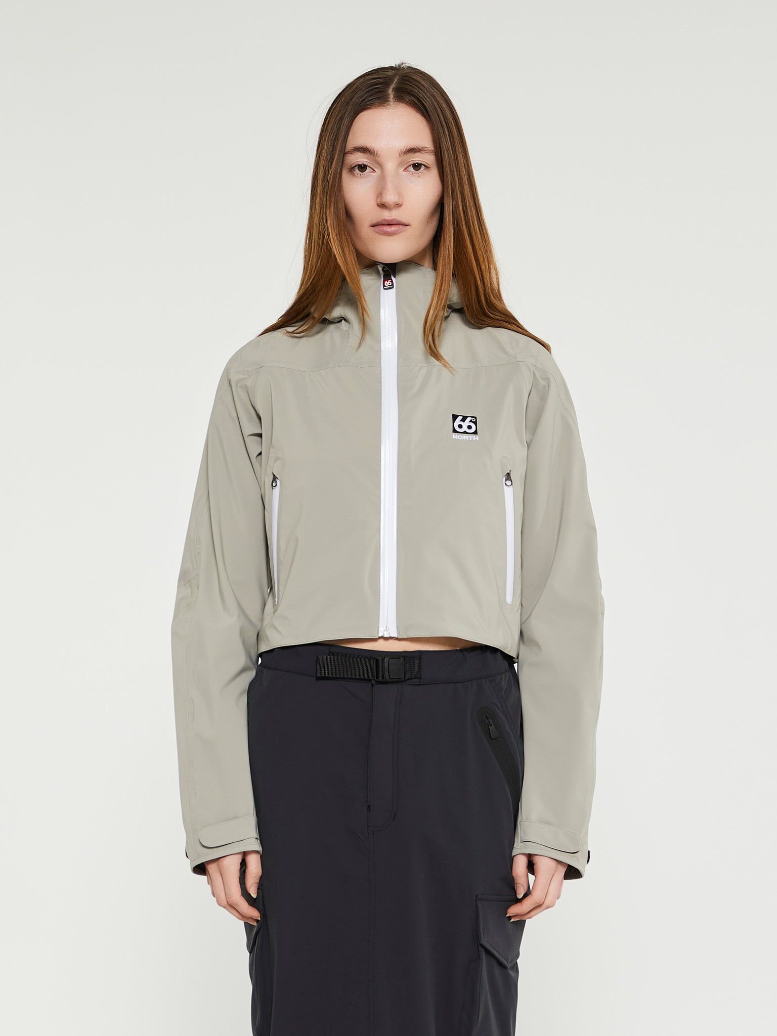 66 North - Snaefell W Cropped Jacket in Grey