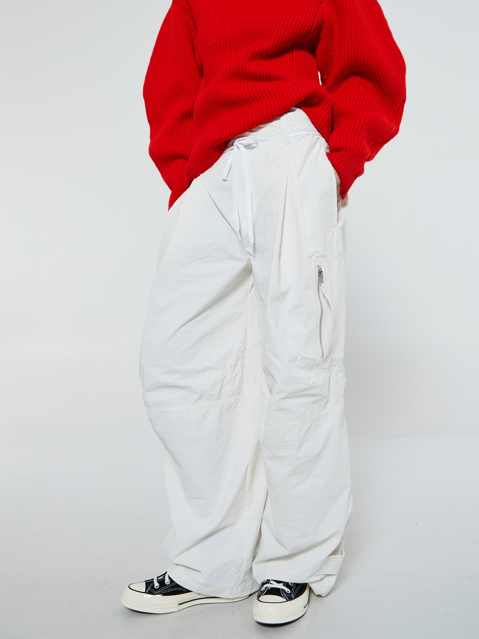 66 North - Hringbraut Cargo Pants in White