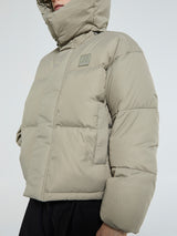 66 North - Dyngja Down Cropped Jacket in Volcanic Desert