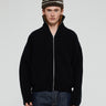 66 North - Vonarstraeti Zipped Sweater in Black