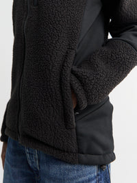66 North - Tindur Technical Shearling Jacket in Black