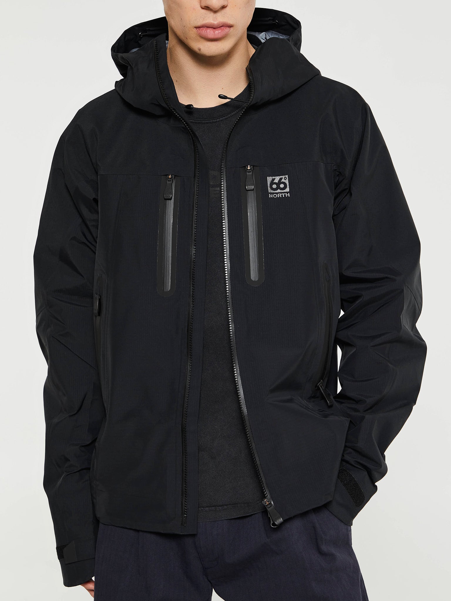 66 North - Hornstrandir Gore-Tex Pro Jacket in Black