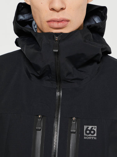 66 North - Hornstrandir Gore-Tex Pro Jacket in Black