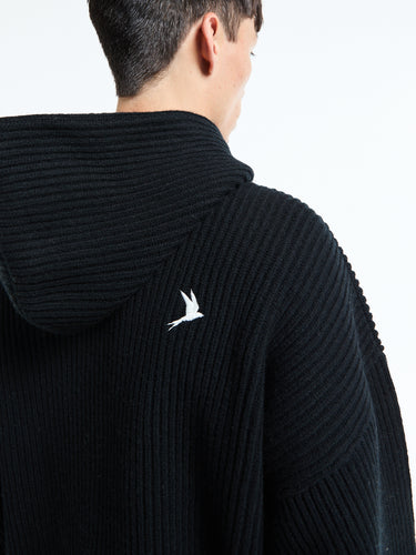 66 North - Vonarstræti Zipped Hoodie in Black