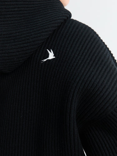 66 North - Vonarstræti Zipped Hoodie in Black