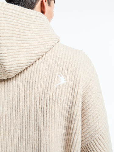 66 North - Vonarstræti Zipped Hoodie in Feather Grey