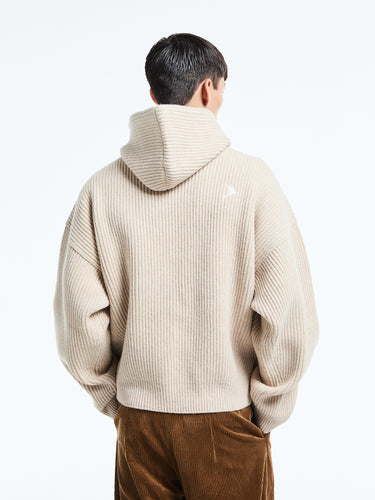 66 North - Vonarstræti Zipped Hoodie in Feather Grey