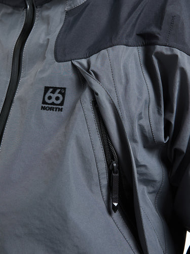 66 North - Dyngja Shell Jacket in Black