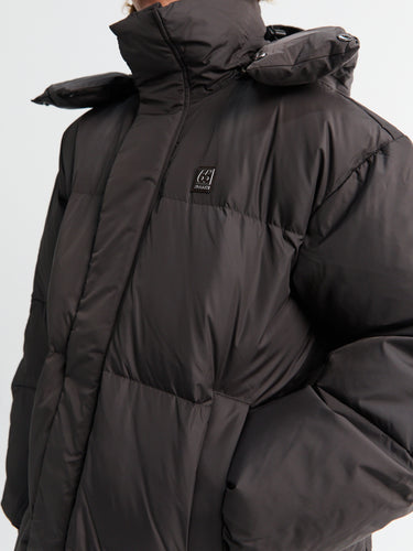 66 North - Dyngja Down Coat in Licorice