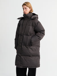 66 North - Dyngja Down Coat in Licorice
