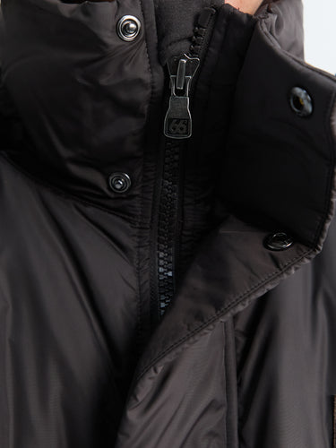 66 North - Dyngja Down Coat in Licorice