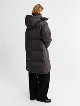66 North - Dyngja Down Coat in Licorice