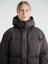 66 North - Dyngja Down Coat in Licorice