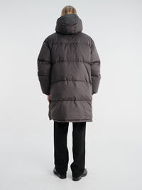 66 North - Dyngja Down Coat in Licorice