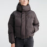 66 North - Dyngja Down W Cropped Jacket in Licorice