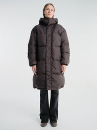 66 North - Dyngja Down Coat in Licorice