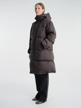 66 North - Dyngja Down Coat in Licorice