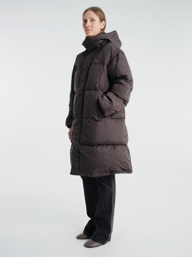 66 North - Dyngja Down Coat in Licorice