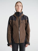 66 North - Dyngja Shell Jacket in Dark Brown