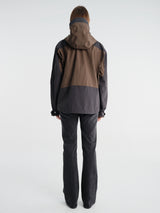 66 North - Dyngja Shell Jacket in Dark Brown