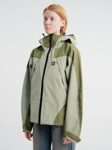 66 North - Dyngja Shell Jacket in Arctic Sage