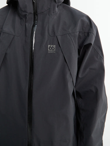 66 North - Dyngja Shell Jacket in Black