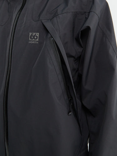 66 North - Dyngja Shell Jacket in Black