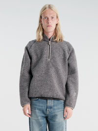 66 North - Kaldi Half Zip in Ash Grey