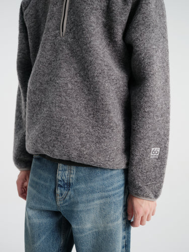 66 North - Kaldi Half Zip in Ash Grey