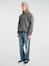 66 North - Kaldi Half Zip in Ash Grey