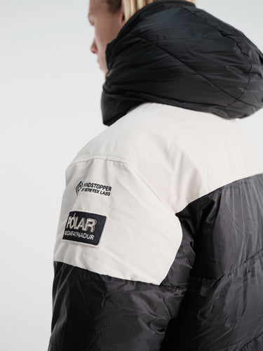 66 North - Tindur Short Down Jacket in Black Crystal