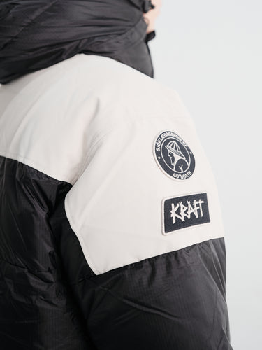 66 North - Tindur Short Down Jacket in Black Crystal