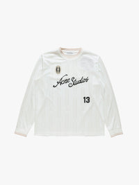 Acne Studios - Logo Sports Jersey Top in White