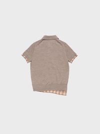 Acne Studios - Layered Wool Knit in Light Brown