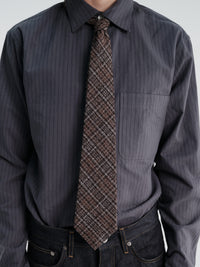 Another Aspect - Another Tie 1.0 in Grey Check